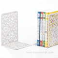 soporte de libro de metal simple libro ornamental de estudiantes